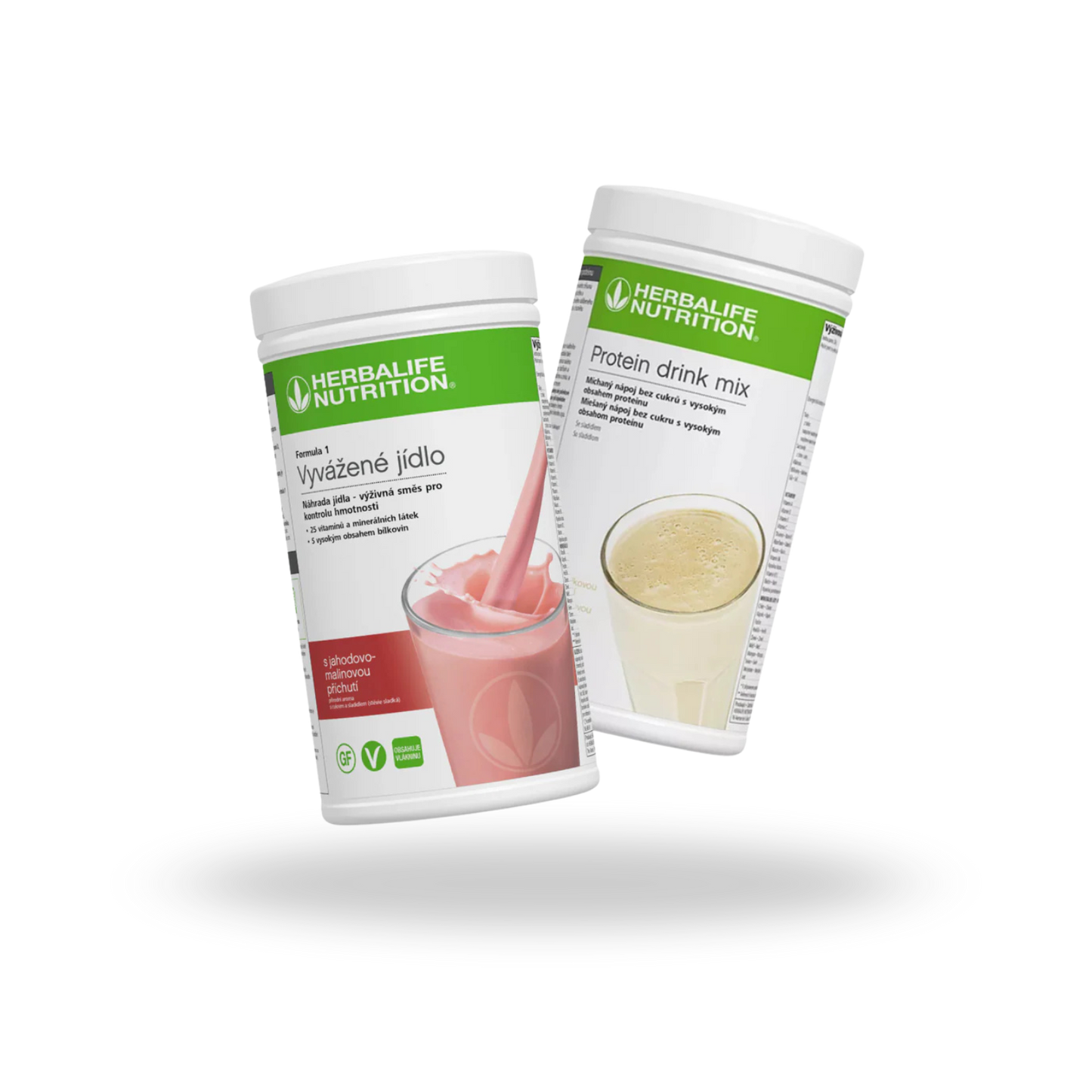 Vyvážená snídaně Formula 1 a Protein Drink Mix